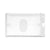 Advantus Frosted Rigid Badge Holder, 2.5 x 4.13, Clear, Vertical, 25/Box (AVT76076)