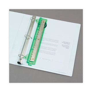 McGill™ 6-Sheet Binder Three-Hole Punch, 1/4" Holes, Assorted Colors (AVTMCG600AS)