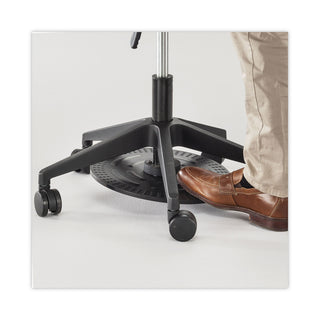 Safco® Lab Stool, 24.25" Seat Height, Supports up to 250 lbs., Black Seat/Black Back, Black Base (SAF3437BL)