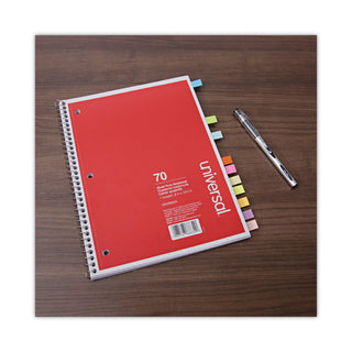 Universal® Self-Stick Page Tabs, 0.5" x 2", Assorted Colors, 500/Pack (UNV99026)