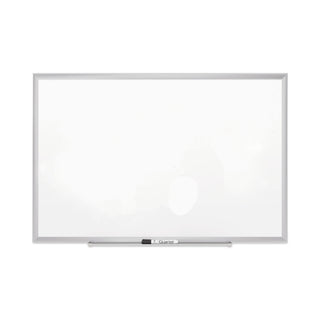 Quartet® Classic Series Porcelain Magnetic Board, 36 x 24, White, Silver Aluminum Frame (QRT2543)
