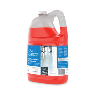 Diversey™ Floor Science Neutral Floor Cleaner Concentrate, Slight Scent, 1 gal, 4/Carton (DVOCBD540441)