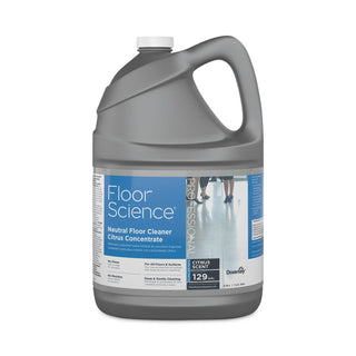 Diversey™ Floor Science Neutral Floor Cleaner Concentrate, Slight Scent, 1 gal, 4/Carton (DVOCBD540441)