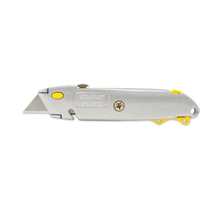 Stanley® Quick-Change Utility Knife w/Retractable Blade & Twine Cutter, Gray (BOS10499BX)