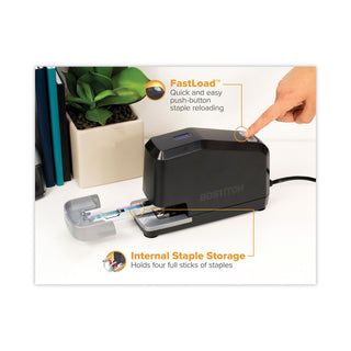 Bostitch® B8 Impulse 45 Electric Stapler, 45-Sheet Capacity, Black (BOSB8EVALUE)