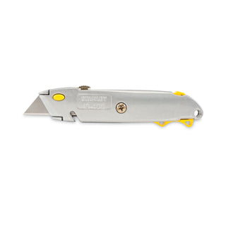 Stanley® Quick-Change Utility Knife w/Retractable Blade & Twine Cutter, Gray (BOS10499) (BOS10499)