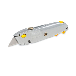 Stanley® Quick-Change Utility Knife w/Retractable Blade & Twine Cutter, Gray (BOS10499BX)