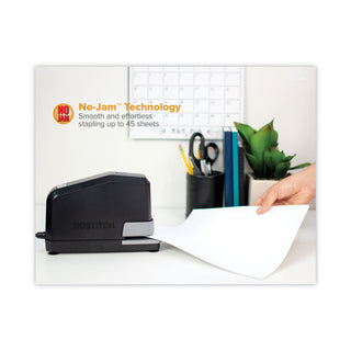 Bostitch® B8 Impulse 45 Electric Stapler, 45-Sheet Capacity, Black (BOSB8EVALUE)