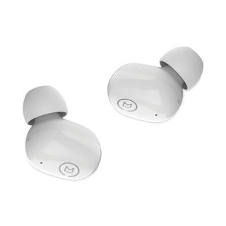 Morpheus 360® Spire True Wireless Earbuds Bluetooth In-Ear Headphones with Microphone, Pearl White (MHSTW1500W)