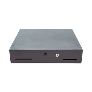 CONTROLTEK® Metal Cash Drawer, Coin/Cash, 10 Compartments, 16 x 11.25 x 2.25, Black (CNK500122)