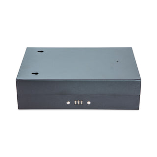 CONTROLTEK® Combination Lockable Key Cabinet, 28-Key, Metal, Black, 7.75 x 3.25 x 11.5 (CNK500127)