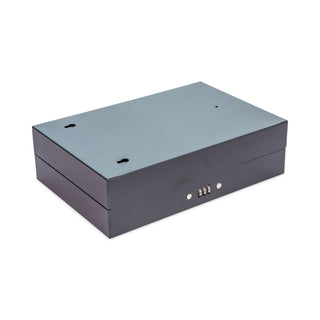 CONTROLTEK® Combination Lockable Key Cabinet, 28-Key, Metal, Black, 7.75 x 3.25 x 11.5 (CNK500127)