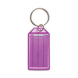 CONTROLTEK® Key Tags, Green/Purple/Yellow, 4/Pack, 12 Packs/Carton (CNK500135)