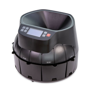 CONTROLTEK® Coin Counter, Dimes, Nickels, Pennies, Quarters, 14.2 x 13.4 x 11, Black (CNK525521)
