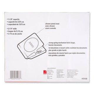 ACCO Magnetic Clips, 1", Silver (ACC72132)