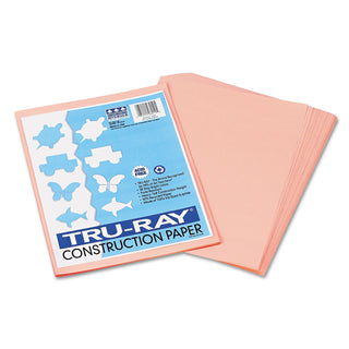 Pacon® Construction Paper, 9 x 12, Salmon, 50 Sheets (PAC103010)