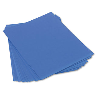 Pacon® Construction Paper, 76 lbs., 18 x 24, Blue, 50 Sheets/Pack (PAC103086)