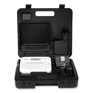 Brother P-Touch PT-D410 Advanced Connected Label Maker with Storage Case, 20 mm/s, 6 x 14.2 x 13.3 (BRTPTD410VP)