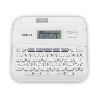 Brother P-Touch PT-D410 Advanced Connected Label Maker with Storage Case, 20 mm/s, 6 x 14.2 x 13.3 (BRTPTD410VP)