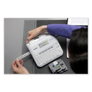 Brother P-Touch PT-D410 Advanced Connected Label Maker with Storage Case, 20 mm/s, 6 x 14.2 x 13.3 (BRTPTD410VP)