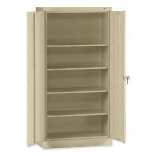 Tennsco 72" High Standard Cabinet, 36w x 18d x 72h, Putty (TNN109847)