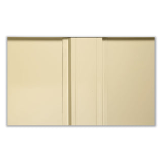 Tennsco Janitorial Cabinet, 36w x 18d x 64h, Putty (TNNJAN6618DHPY)