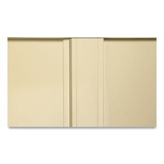 Tennsco Locking Storage Cabinet, 78"-High, 36" x 18", Black (TNN1870BK)
