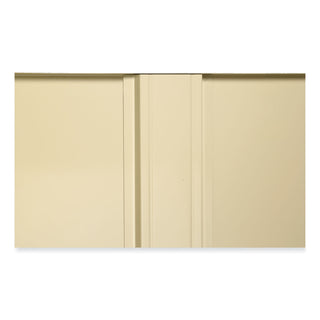 Tennsco 72" High Standard Cabinet (Assembled), 30 x 15 x 72, Black (TNN7215BLK)