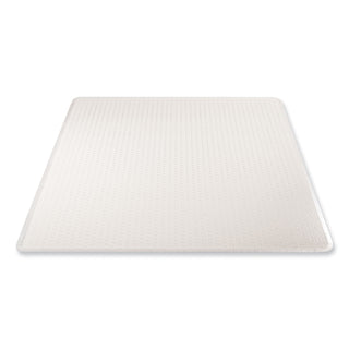 deflecto® ExecuMat All Day Use Chair Mat for High Pile Carpet, 46 x 60, Rectangular, Clear (DEFCM17443F)