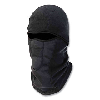 ergodyne® N-Ferno 6823 Hinged Balaclava Face Mask, Fleece, One Size Fits Most, Black (EGO16823)
