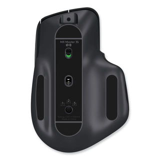 Logitech® MX Master 3S Performance Wireless Mouse, 2.4 GHz Frequency/32 ft Wireless Range, Right Hand Use, Black (LOG910006556)