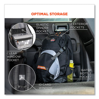ergodyne® Arsenal 5188 PPE Jobsite Backpack, 7 x 15 x 20, Black (EGO13188)