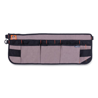ergodyne® Arsenal 5707 Canvas Waist Apron, 14 Compartments, 25.5 x 34, Canvas, Gray (EGO13698)