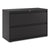 Alera® Lateral File, 2 Legal/Letter-Size File Drawers, Black, 42" x 18" x 28" (ALEHLF4229BL)
