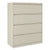 Alera® Lateral File, 4 Legal/Letter-Size File Drawers, Putty, 42" x 18" x 52.5" (ALEHLF4254PY)