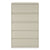 Alera® Lateral File, 5 Legal/Letter/A4/A5-Size File Drawers, Putty, 42" x 18" x 64.25" (ALEHLF4267PY)