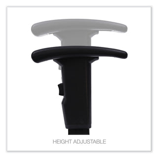 Alera® Height Adjustable T-Arms, Interval and Essentia Series Chairs/Stools, Black (ALEIN49AKA10B)
