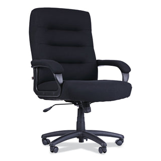 Alera® Kesson Series High-Back Office Chair, Supports up to 300 lbs., Black Seat/Black Back, Black Base (ALEKS4110)
