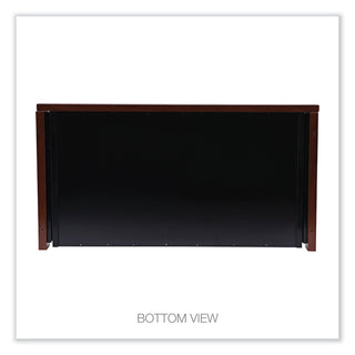 Alera® Valencia Series Center Drawer, 24.5w x 15d x 2h, Medium Cherry (ALEVA312414MC)