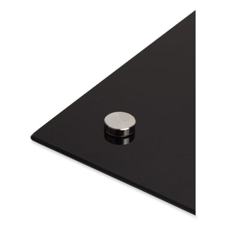 U Brands Black Glass Dry Erase Board, 70 x 47 (UBR173U0001)
