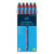 Schneider® Slider Memo XB Ballpoint Pen, Stick, Extra-Bold 1.4 mm, Red Ink, Red/Light Blue Barrel, 10/Box (RED150202)