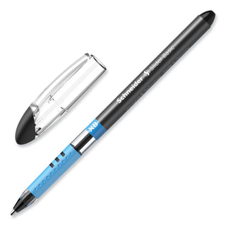 Schneider® Slider Basic Ballpoint Pen, Stick, Extra-Bold 1.4 mm, Black Ink, Black Barrel, 10/Box (RED151201)