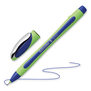 Schneider® Xpress Fineliner Porous Point Pen, Stick, Medium 0.8 mm, Assorted Ink Colors, Green Barrel, 3/Pack (RED190093)