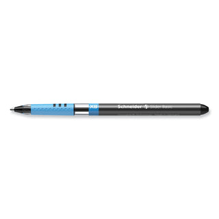 Schneider® Slider Basic Ballpoint Pen, Stick, Extra-Bold 1.4 mm, Assorted Ink and Barrel Colors, 8/Pack (RED151298)