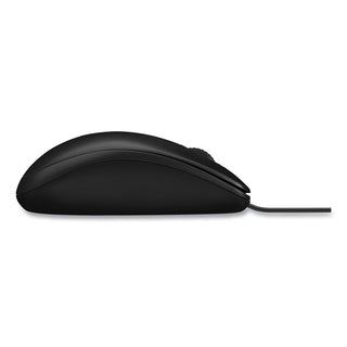 Logitech® M100 Corded Optical Mouse, USB 2.0, Left/Right Hand Use, Black (CR3990)