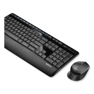 Logitech® MK345 Wireless Combo, 2.4 GHz Frequency/30 ft Wireless Range, Black (LOG920006481)