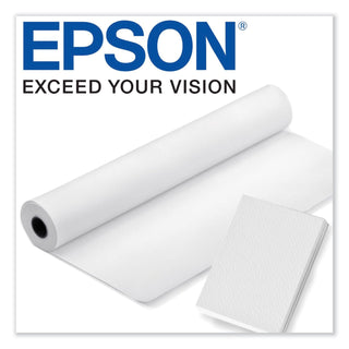 Epson® Premium Glossy Photo Paper Roll, 3" Core, 10 mil, 24" x 100 ft, Glossy White (EPSS041638) (EPSS041638)