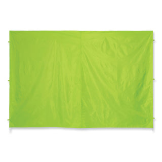 ergodyne® Shax 6098 Pop-Up Tent Sidewall, Single Skin, 10 ft x 10 ft, Polyester, Lime (EGO12998)