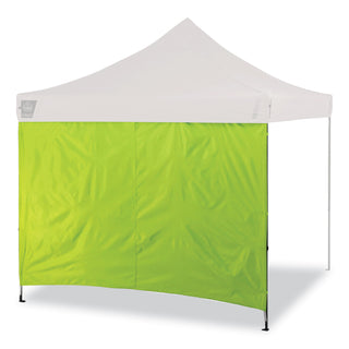 ergodyne® Shax 6098 Pop-Up Tent Sidewall, Single Skin, 10 ft x 10 ft, Polyester, Lime (EGO12998)