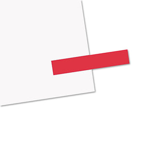 Redi-Tag® Removable/Reusable Page Flags, Red, 300/Pack (RTG20022)